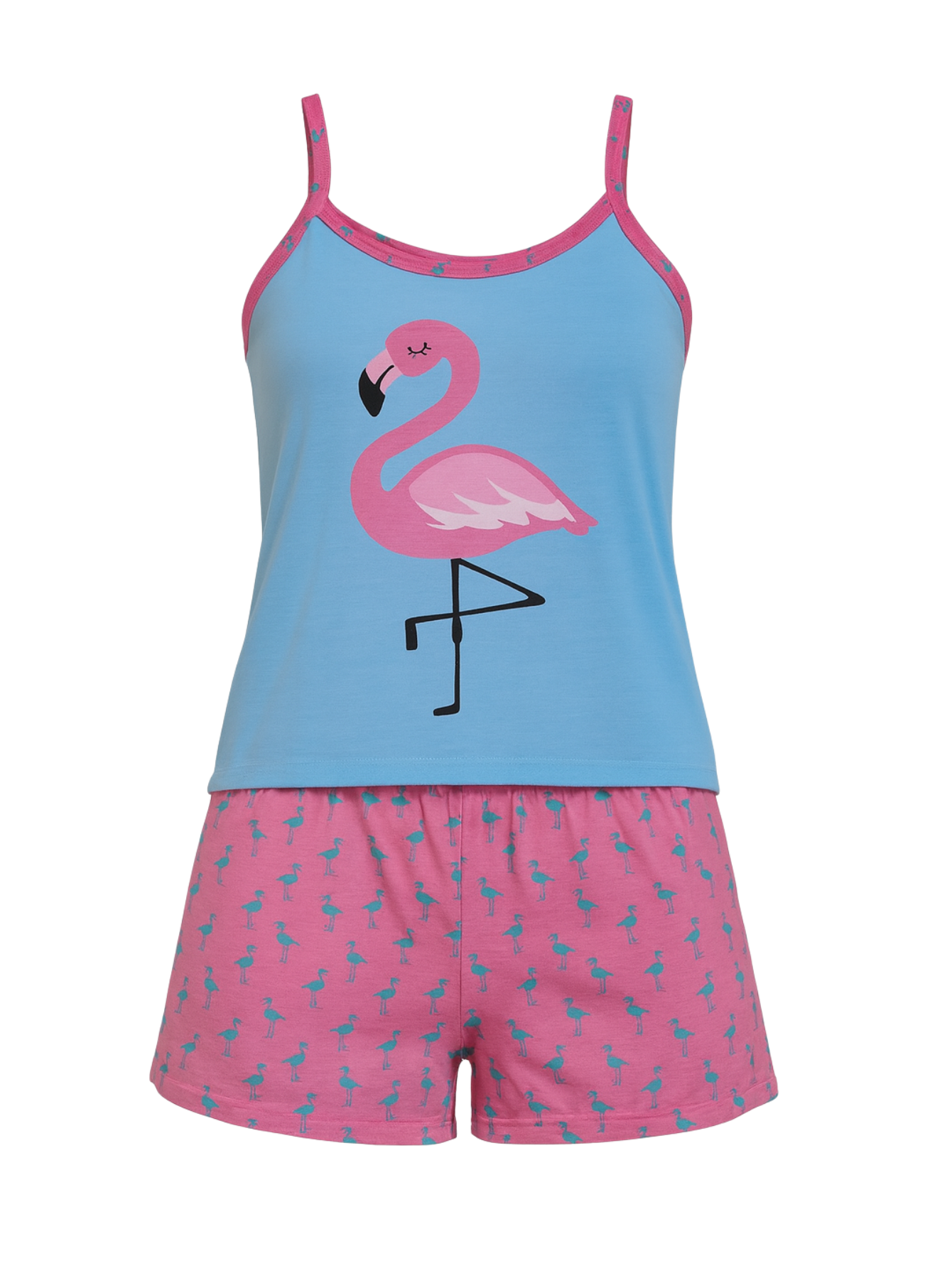 Short Doll Flamingo