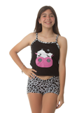 Short Doll Infantil Vaca