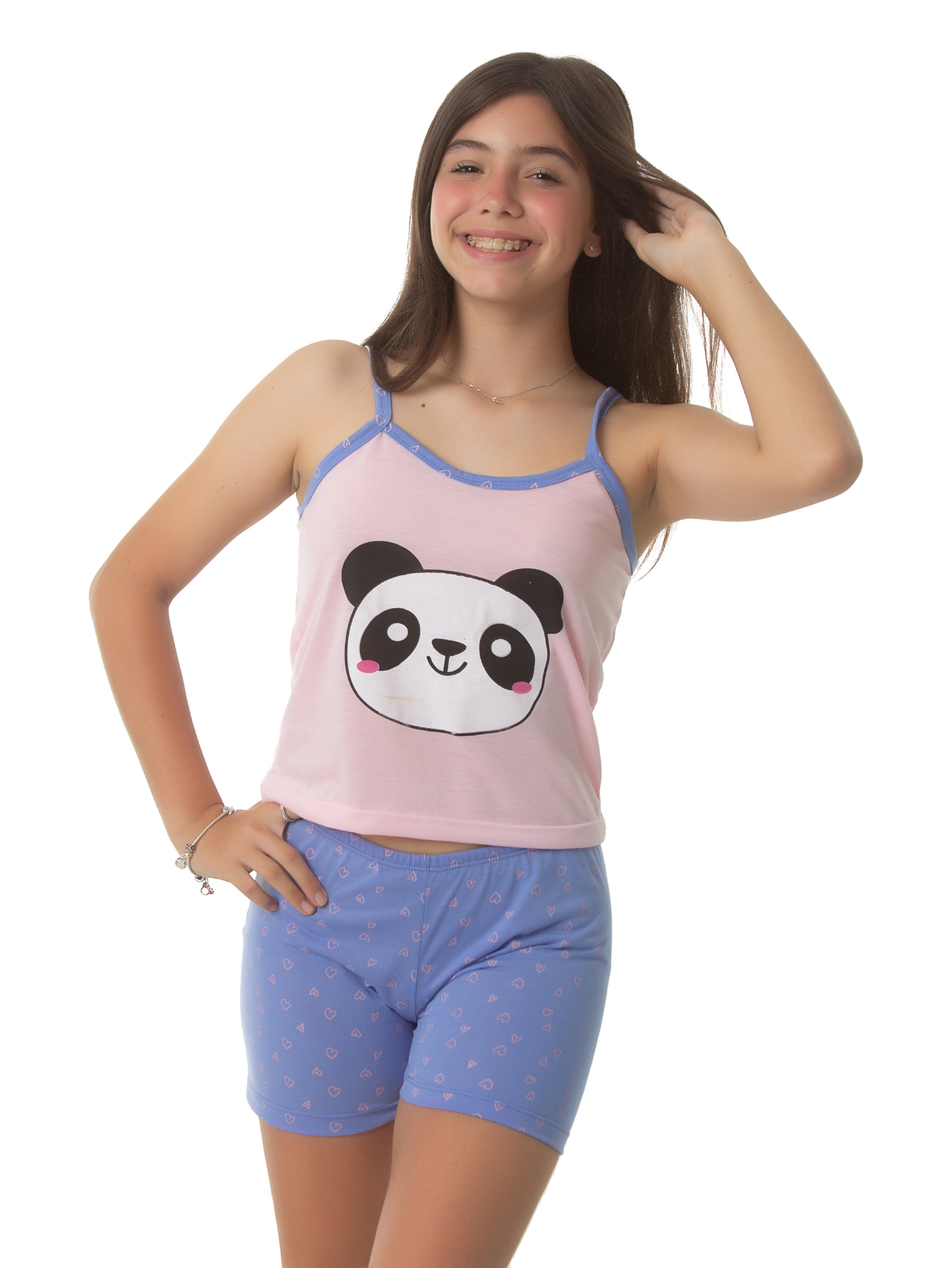 Short Doll Infantil Panda