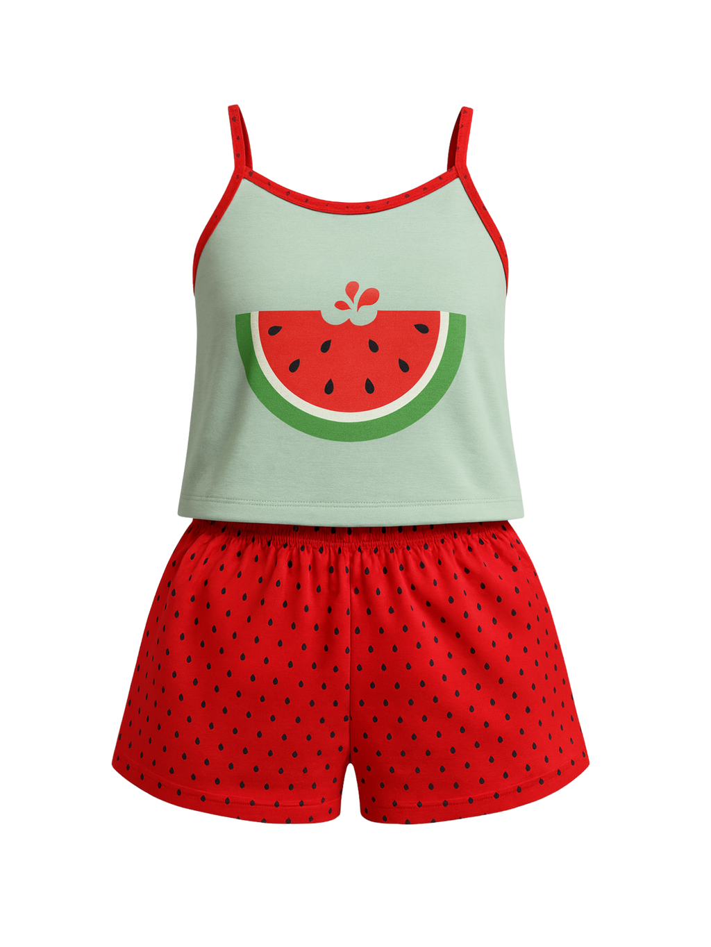 Short Doll Infantil Melancia