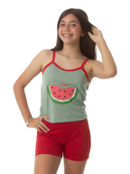 Short Doll Infantil Melancia